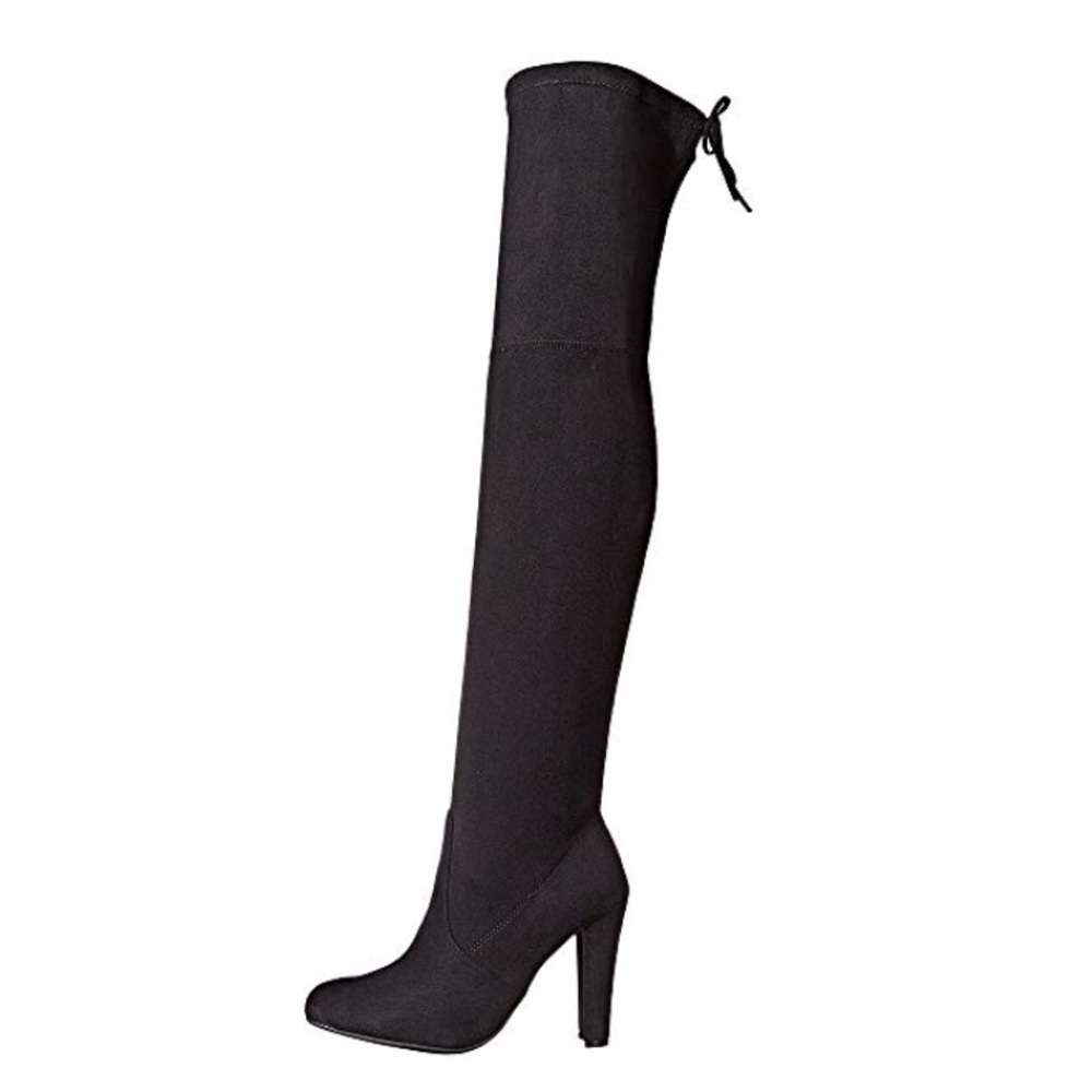 Black Steve Madden Over The Knee Boot